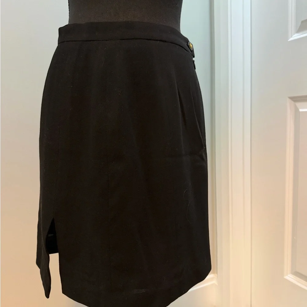 Chanel Vintage  Black Women's Skirt  Made in France Pristine Condition